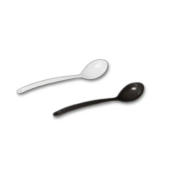 Picture of Melamine Spoon Black or White — Colour: White