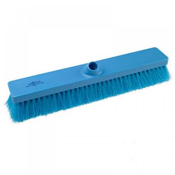 Picture of Flat Sweeping Broom Stiff 457mm — Colour: Red