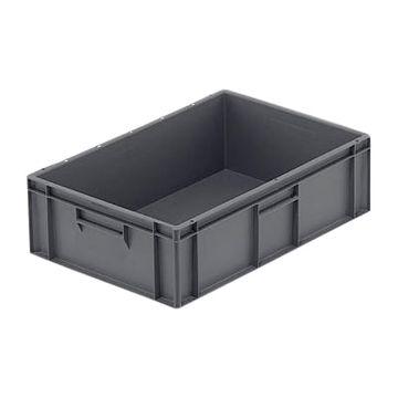 Picture of Grey Solid Stacking Container Large 600x400x175mm