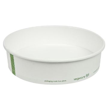 Picture of Vegware 185-Series Compostable Bon Appetit Food Bowls 26oz (300 Pack)