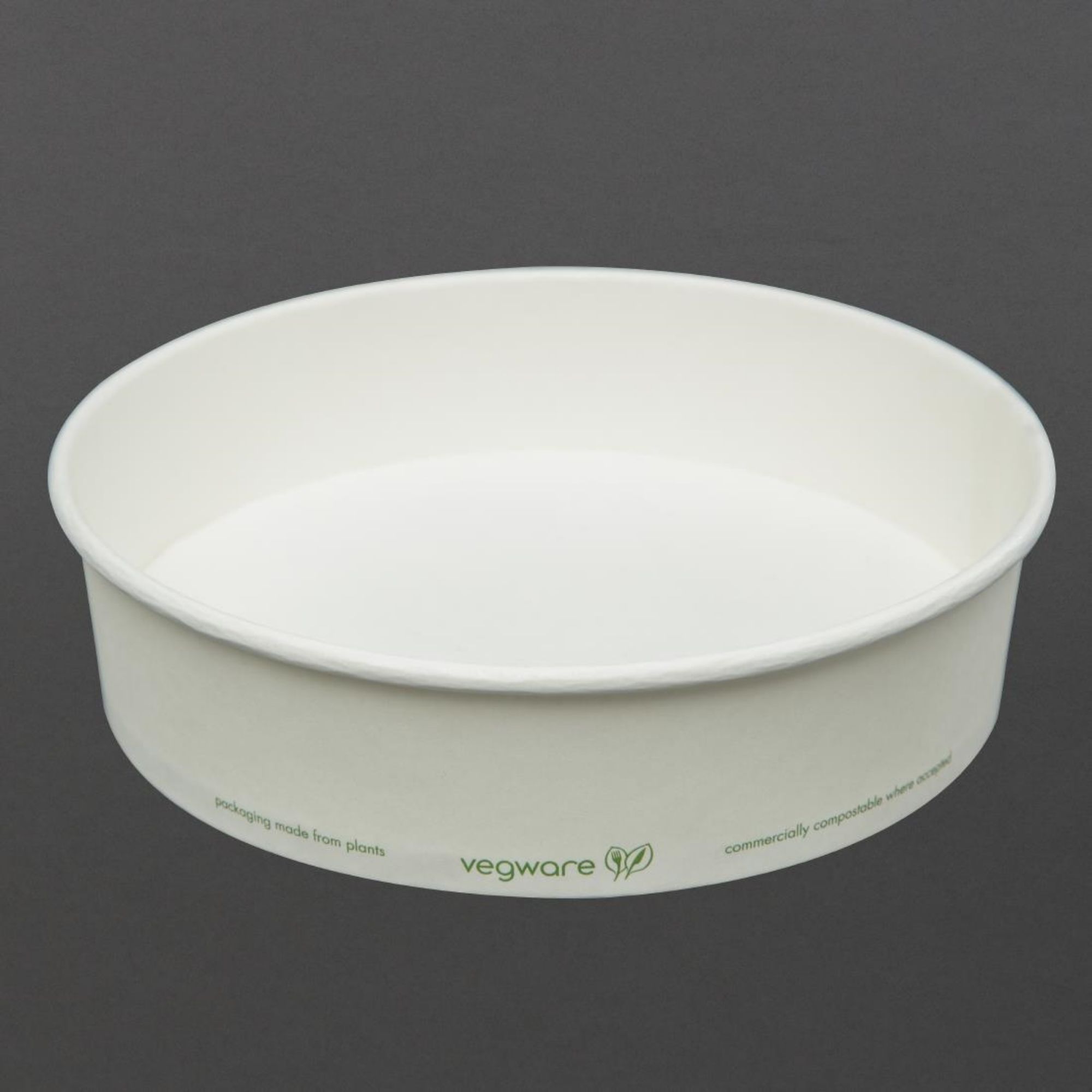 Picture of Vegware 185-Series Compostable Bon Appetit Food Bowls 26oz (300 Pack)