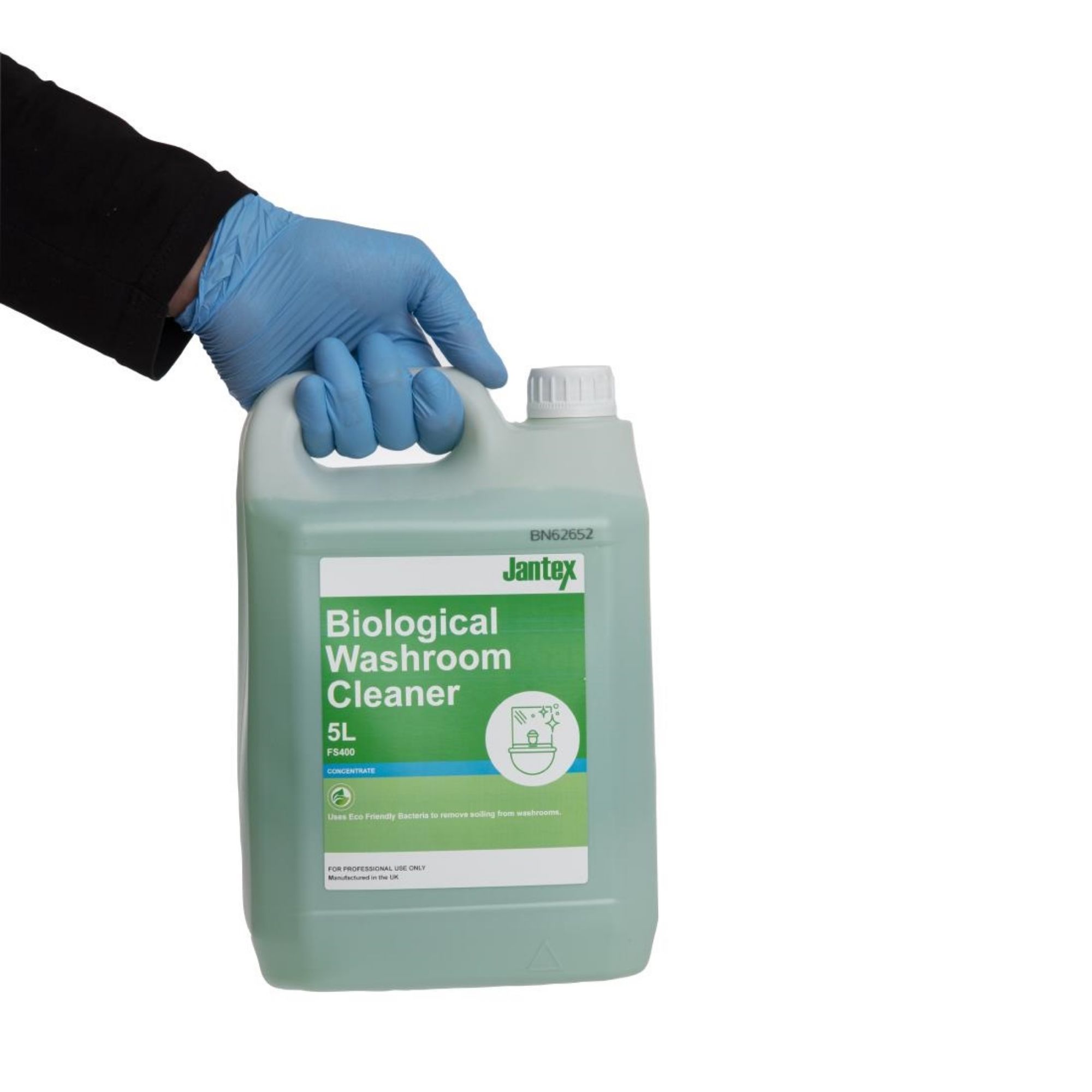 Picture of Jantex Green Biological Washroom Cleaner Concentrate 5Ltr