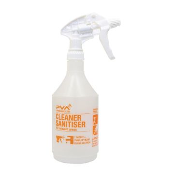 Picture of PVA Hygiene Cleaner Sanitiser Trigger Spray Bottle 750ml
