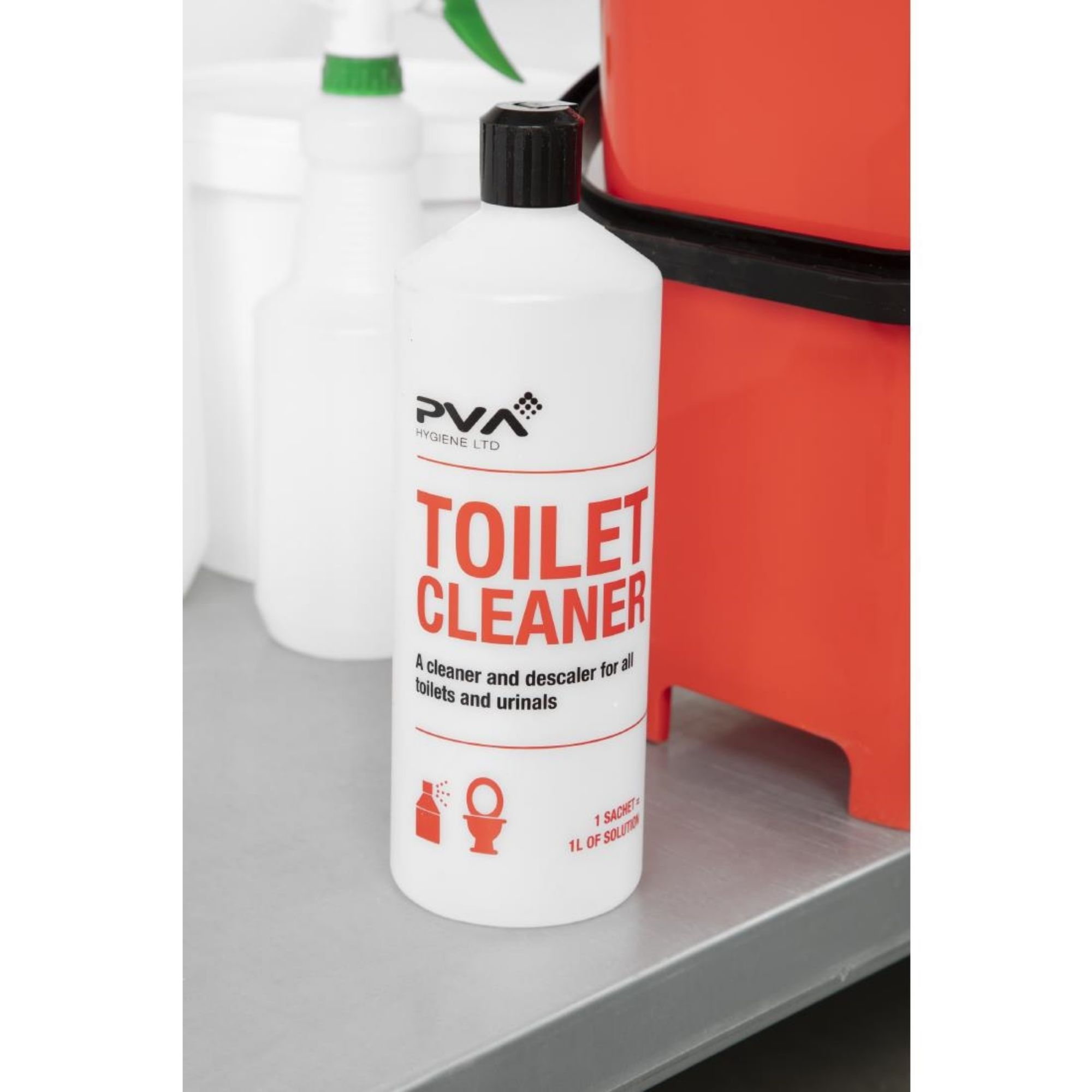 Picture of PVA Hygiene Toilet Cleaner Squeezy Bottle 1Ltr