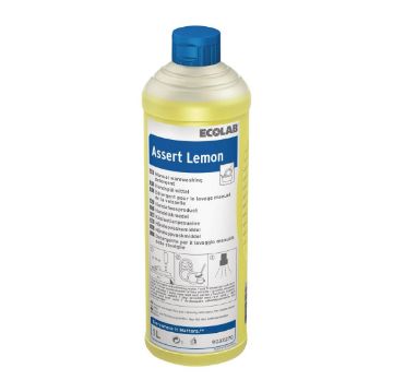 Picture of Ecolab Assert Lemon Washing Up Liquid Concentrate 1Ltr (6 Pack)