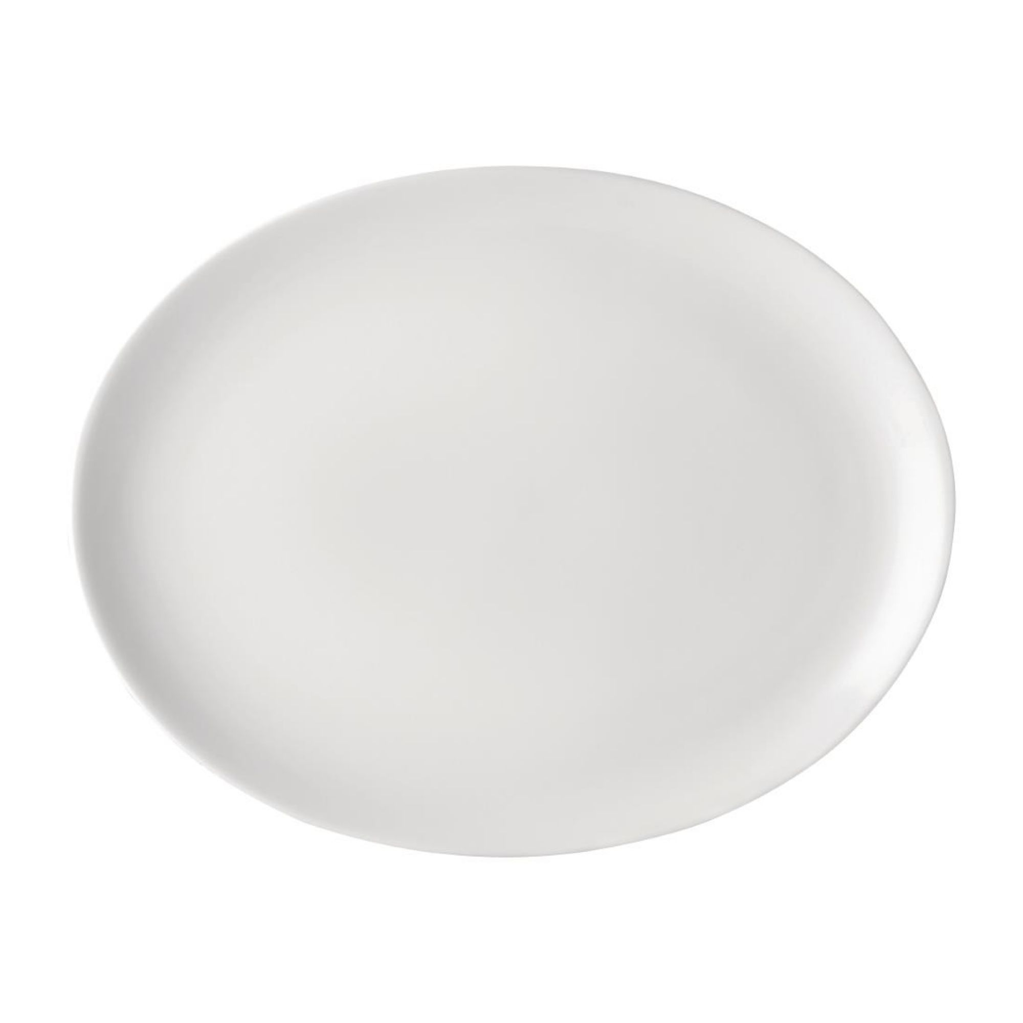 Picture of Utopia Pure White Oval Plates 300mm (18 Pack)