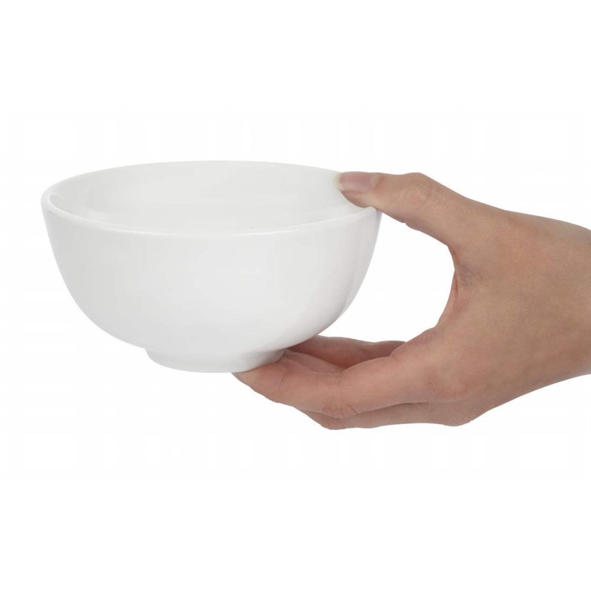 Picture of Utopia Pure White Rice Bowls 125mm (24 Pack)