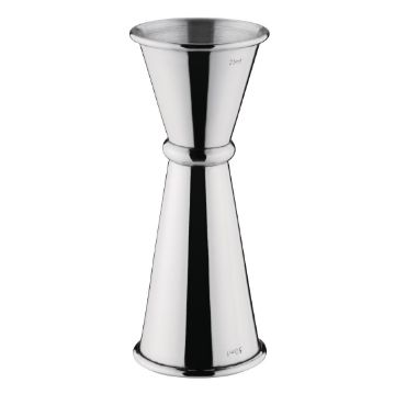 Picture of Olympia Banded Jigger Chrome 25ml/50ml