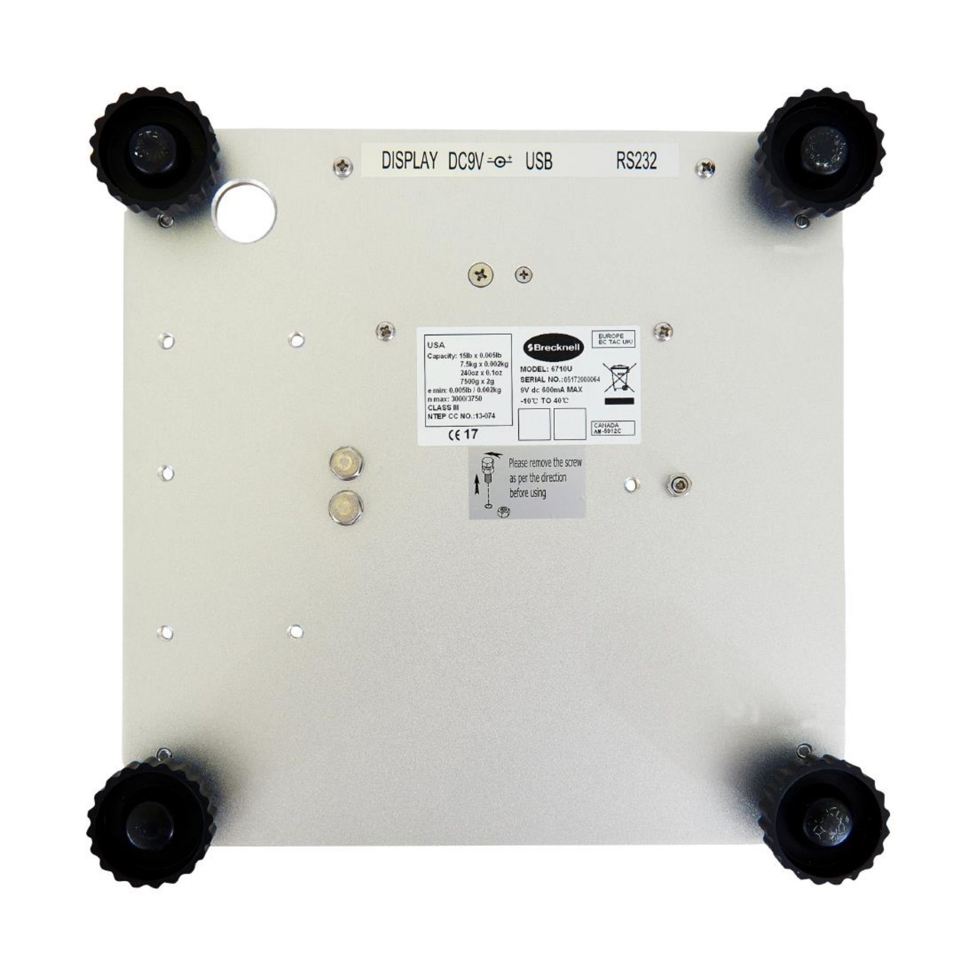 Picture of Brecknell 6700U Series POS Scale 3kg