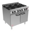 Picture of Falcon 6 Burner Dominator Plus Oven Range G3101 Natural Gas with Feet