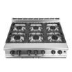 Picture of Falcon 6 Burner Dominator Plus Oven Range G3101 Propane Gas with Feet