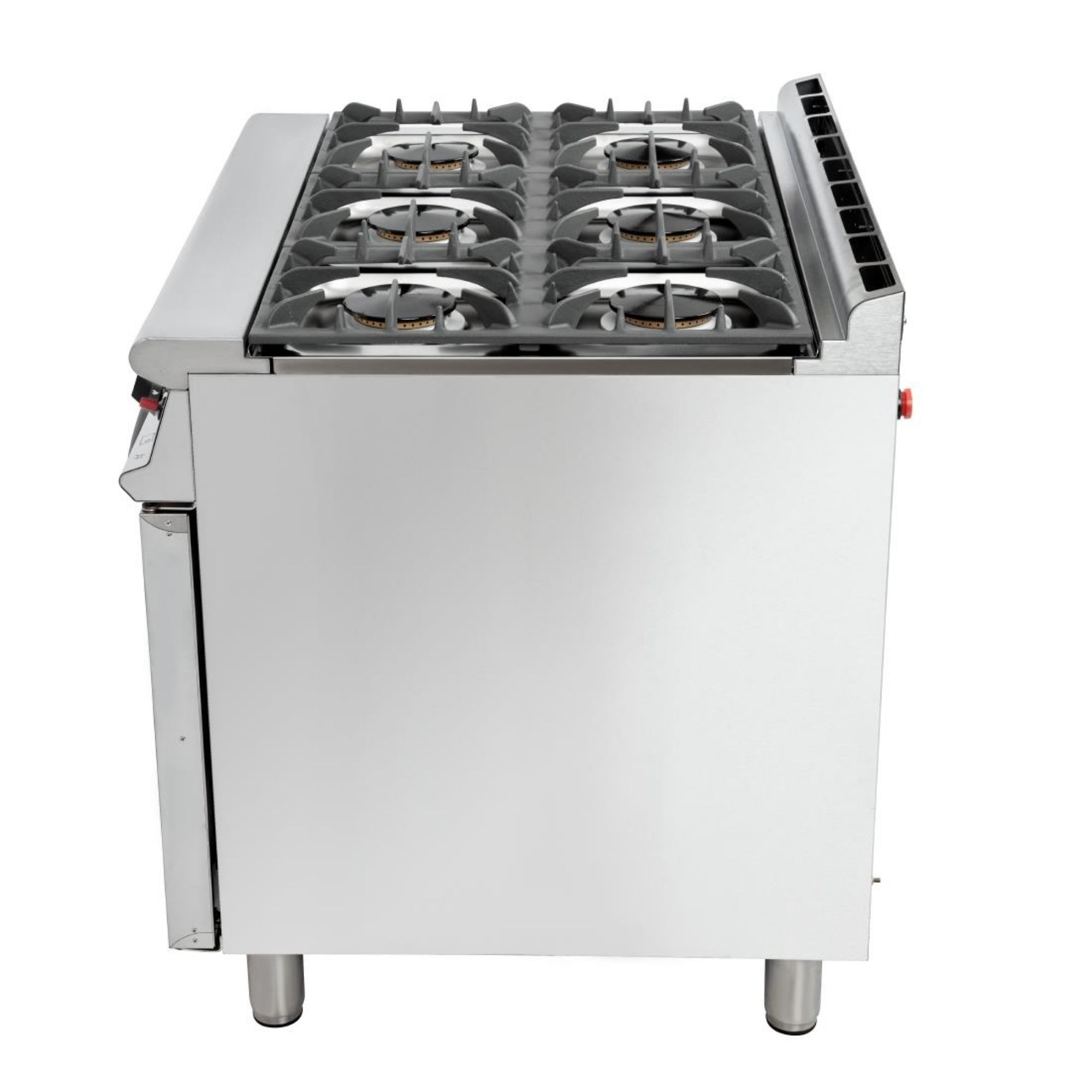 Picture of Falcon 6 Burner Dominator Plus Oven Range G3101 Natural Gas with Feet