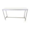 Picture of Gopak Enviro Indoor White Rectangle Poseur Table 1200mm