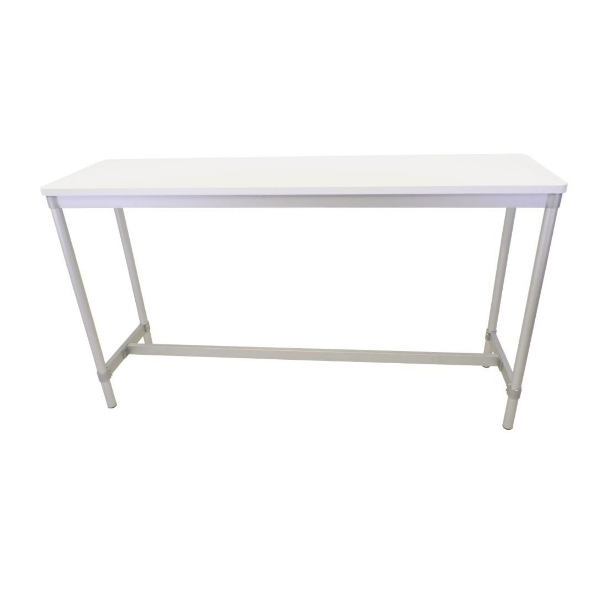 Picture of Gopak Enviro Indoor White Rectangle Poseur Table 1200mm