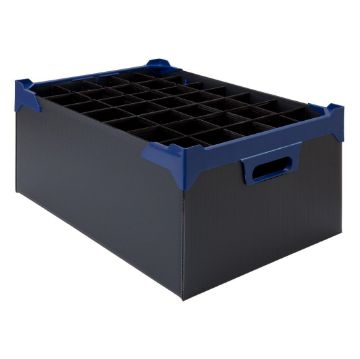 Picture of Beaumont Flute Glass Carry Box 500x345x200mm (5 Pack)