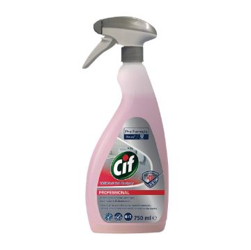 Picture of Cif Pro Formula 4-in-1 Washroom Cleaner and Disinfectant Ready To Use 750ml