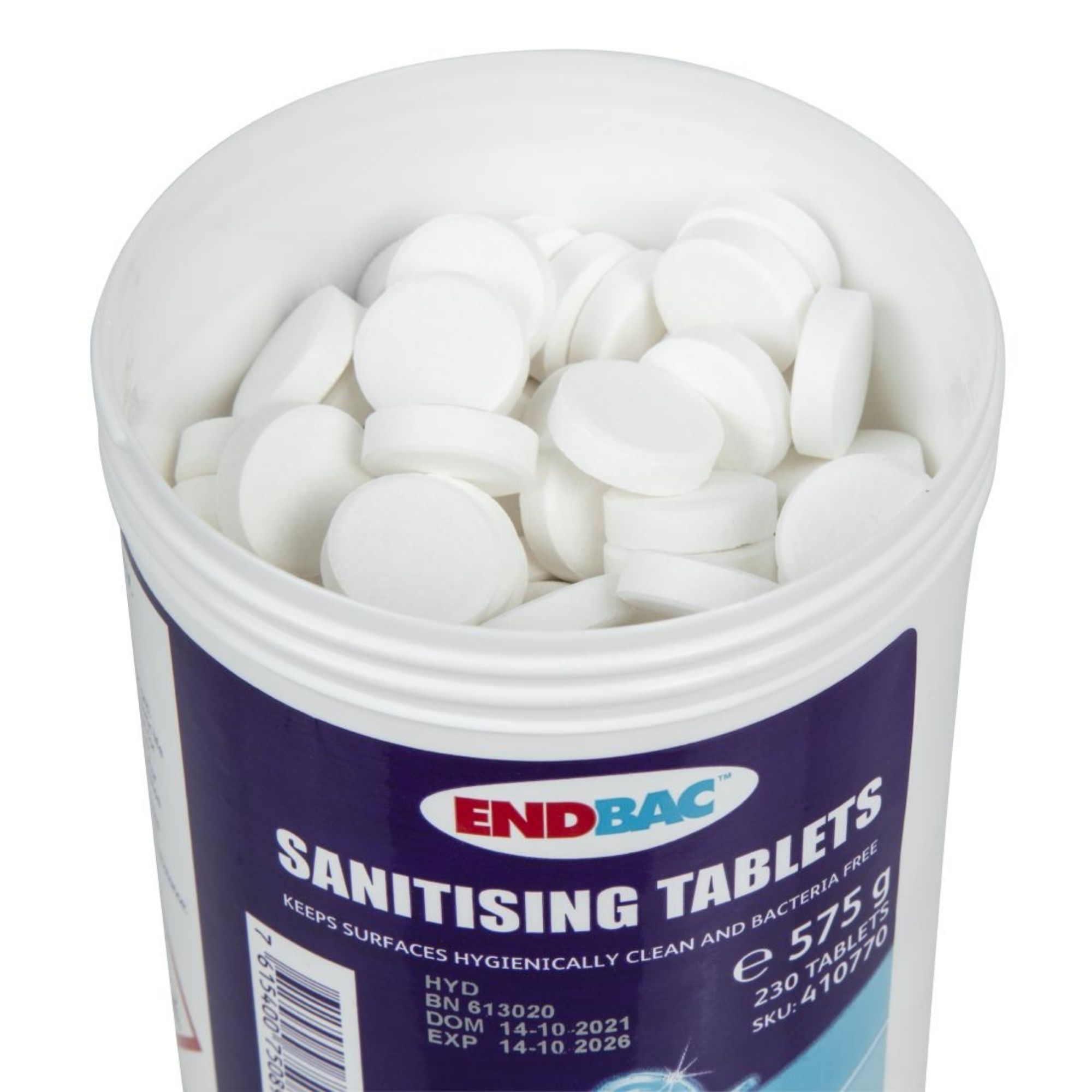 Picture of Endbac Sanitising Tablets (230 Pack)