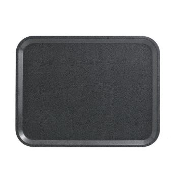 Picture of Cambro Capri Tray Smooth Surface Charcoal 340x460mm (24 Pack)