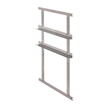 Picture of Cambro 4 Stainless Steel Rails & 2 Frames for Front Loading Carrier