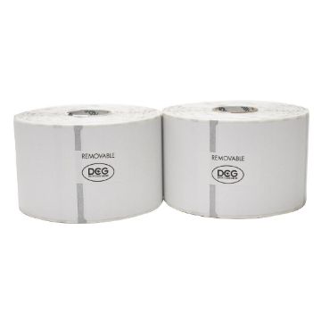 Picture of DateCodeGenie Removable Labels 2x2" Plain (2x750 Rolls)