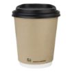 Picture of Fiesta Compostable Coffee Cups Double Wall 227ml / 8oz (25 Pack)