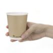 Picture of Fiesta Compostable Coffee Cups Double Wall 227ml / 8oz (500 Pack)