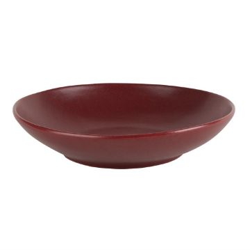 Picture of Olympia Build-a-Bowls Flat Bowls Red 250mm (4 Pack)