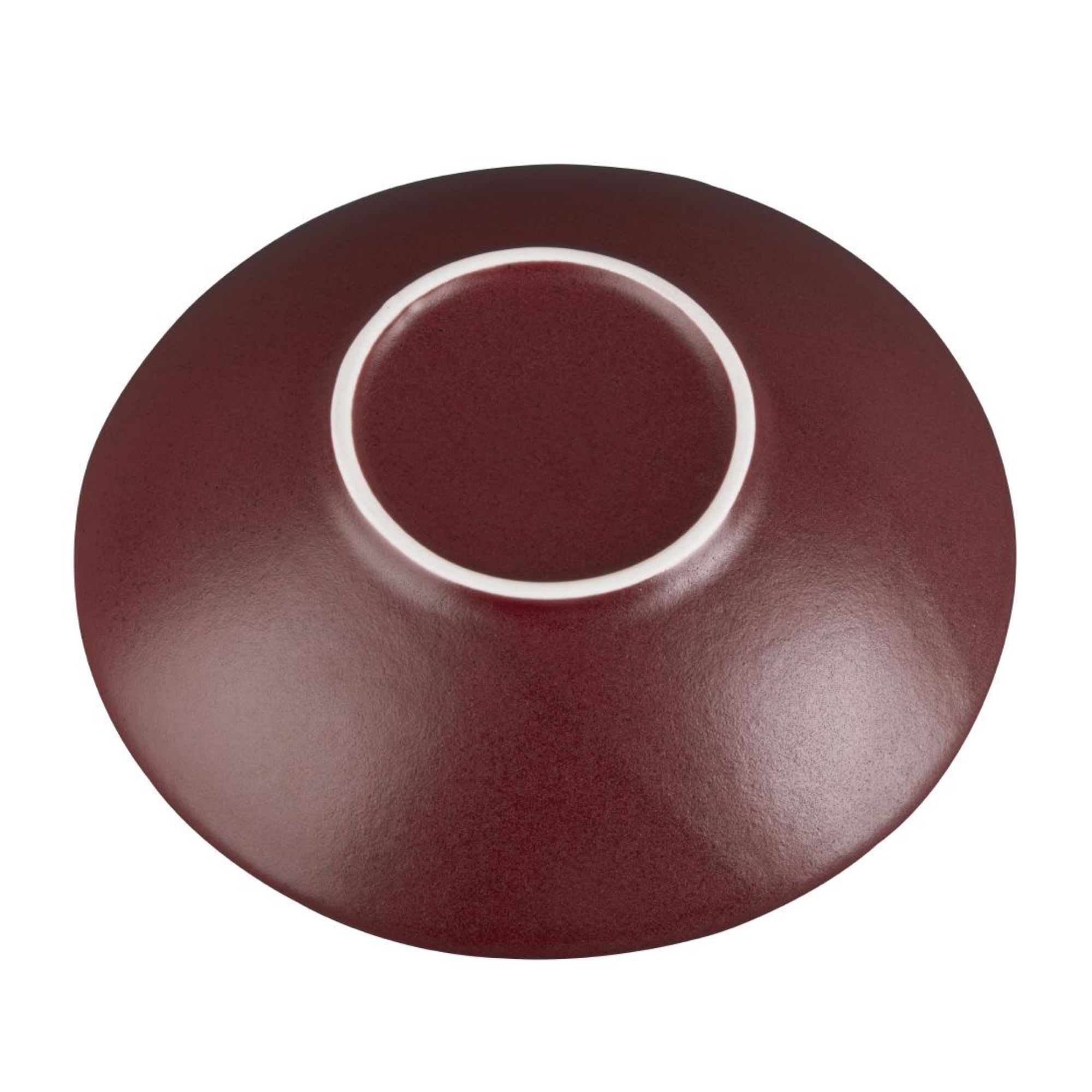 Picture of Olympia Build-a-Bowls Flat Bowls Red 195mm (6 Pack)