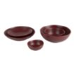 Picture of Olympia Build-a-Bowls Flat Bowls Red 250mm (4 Pack)