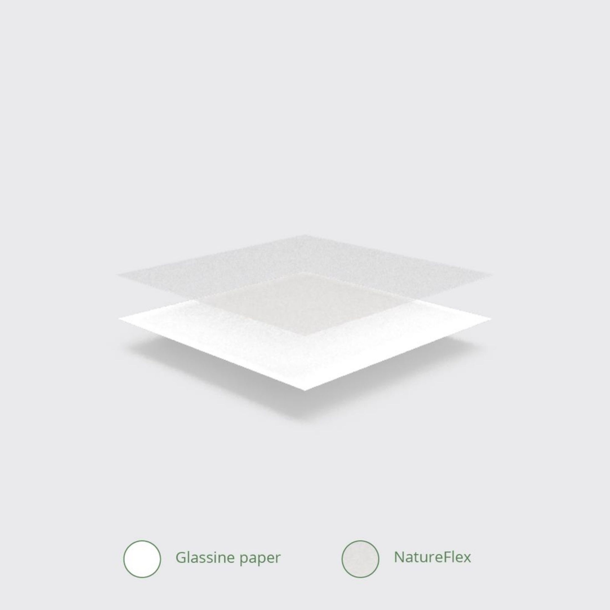 Picture of Vegware Compostable Glassine Hot Food Bags With NatureFlex Window Large ( 500 Pack)