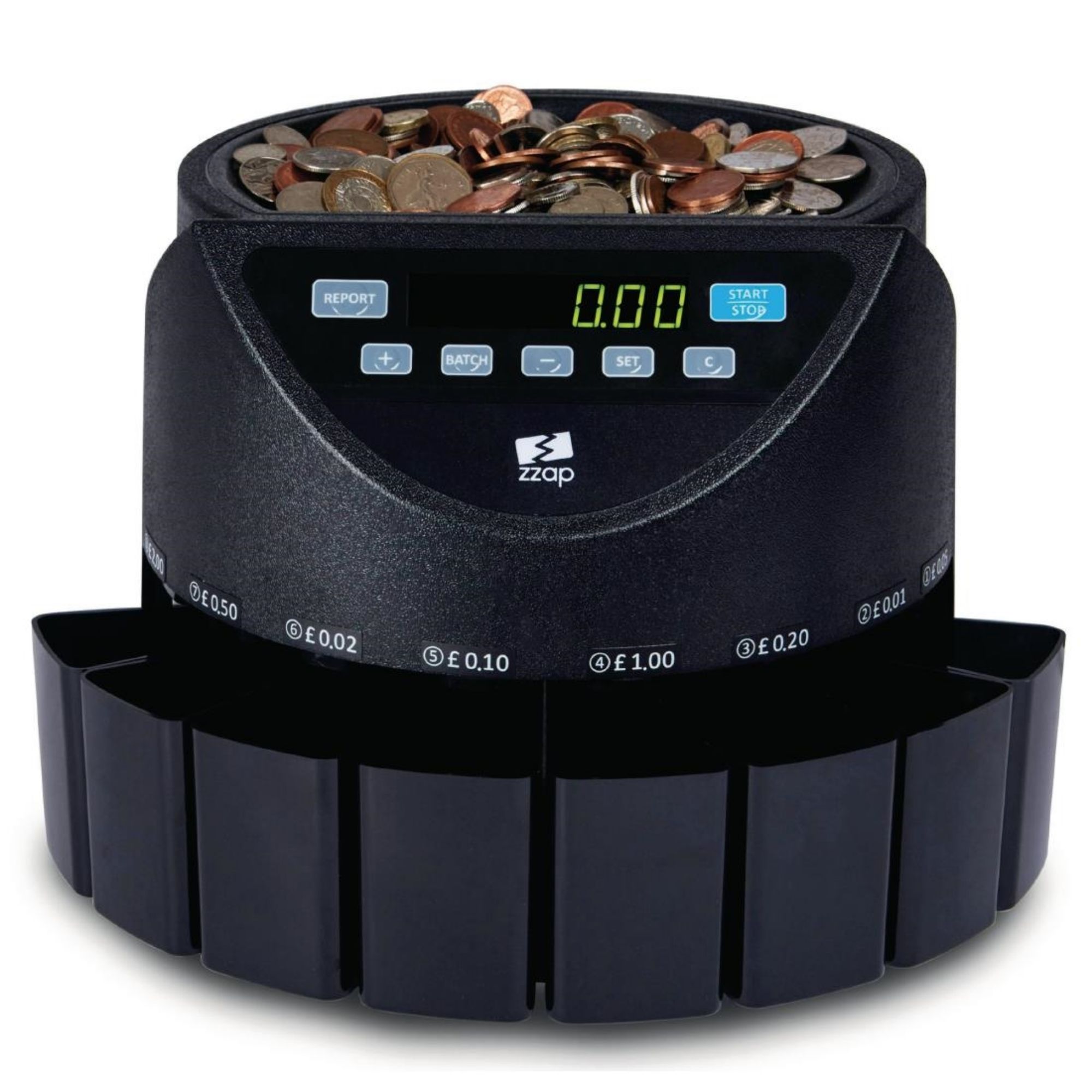 Picture of ZZap CS20 Coin Counter & Sorter 220 coins/min