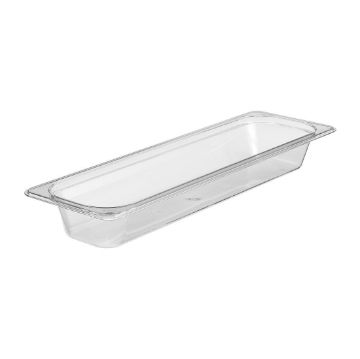 Picture of Cambro Camwear Long Clear Food Pan 1/2 X 2"