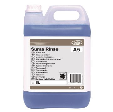 Picture of Suma A5 Warewasher Rinse Aid Concentrate 5Ltr (2 Pack)