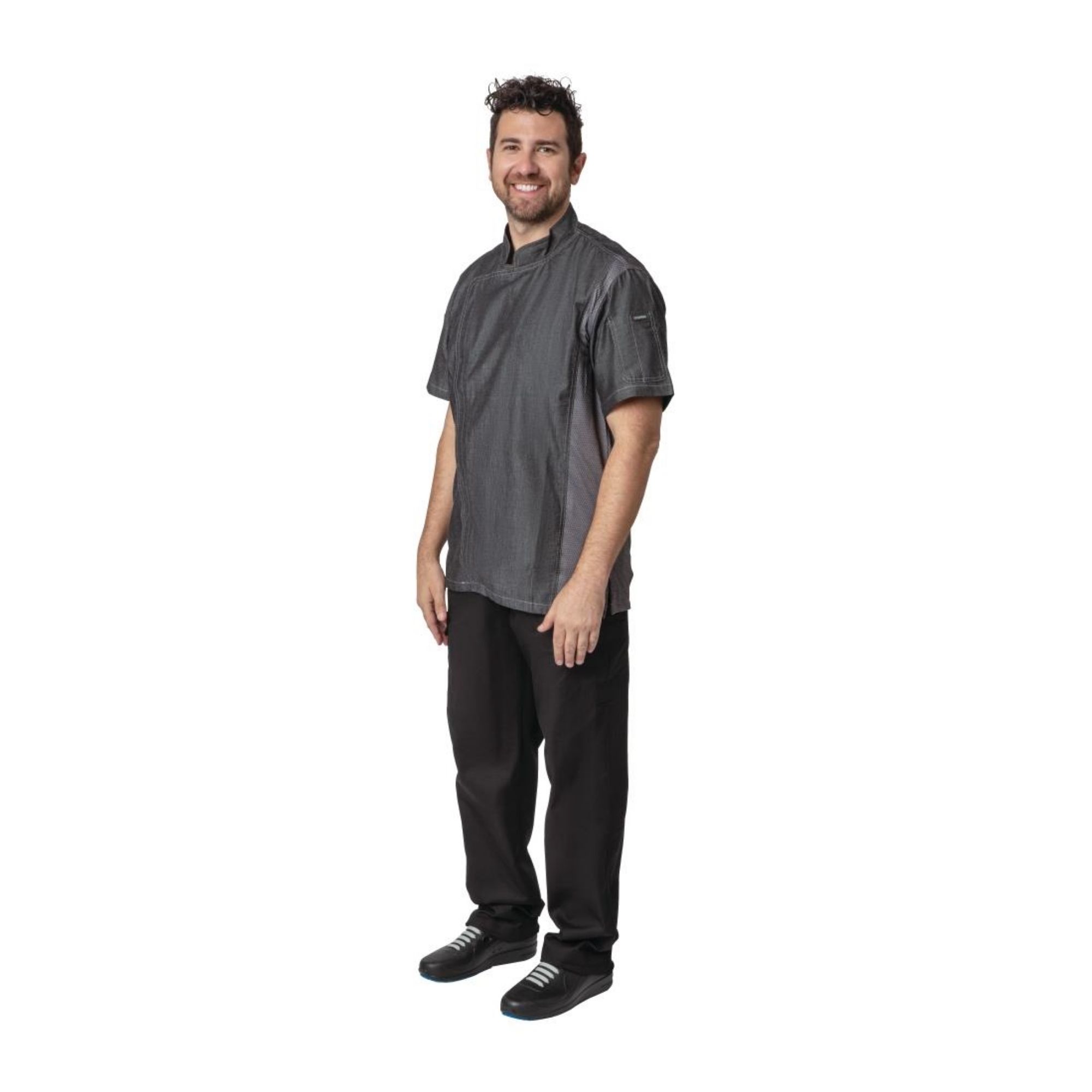 Picture of Chef Works Urban Delancey Chef Jacket Denim L