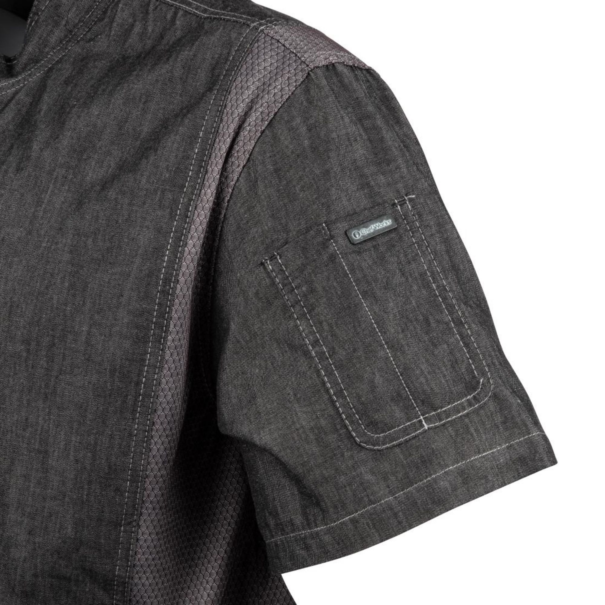 Picture of Chef Works Urban Delancey Chef Jacket Denim XL