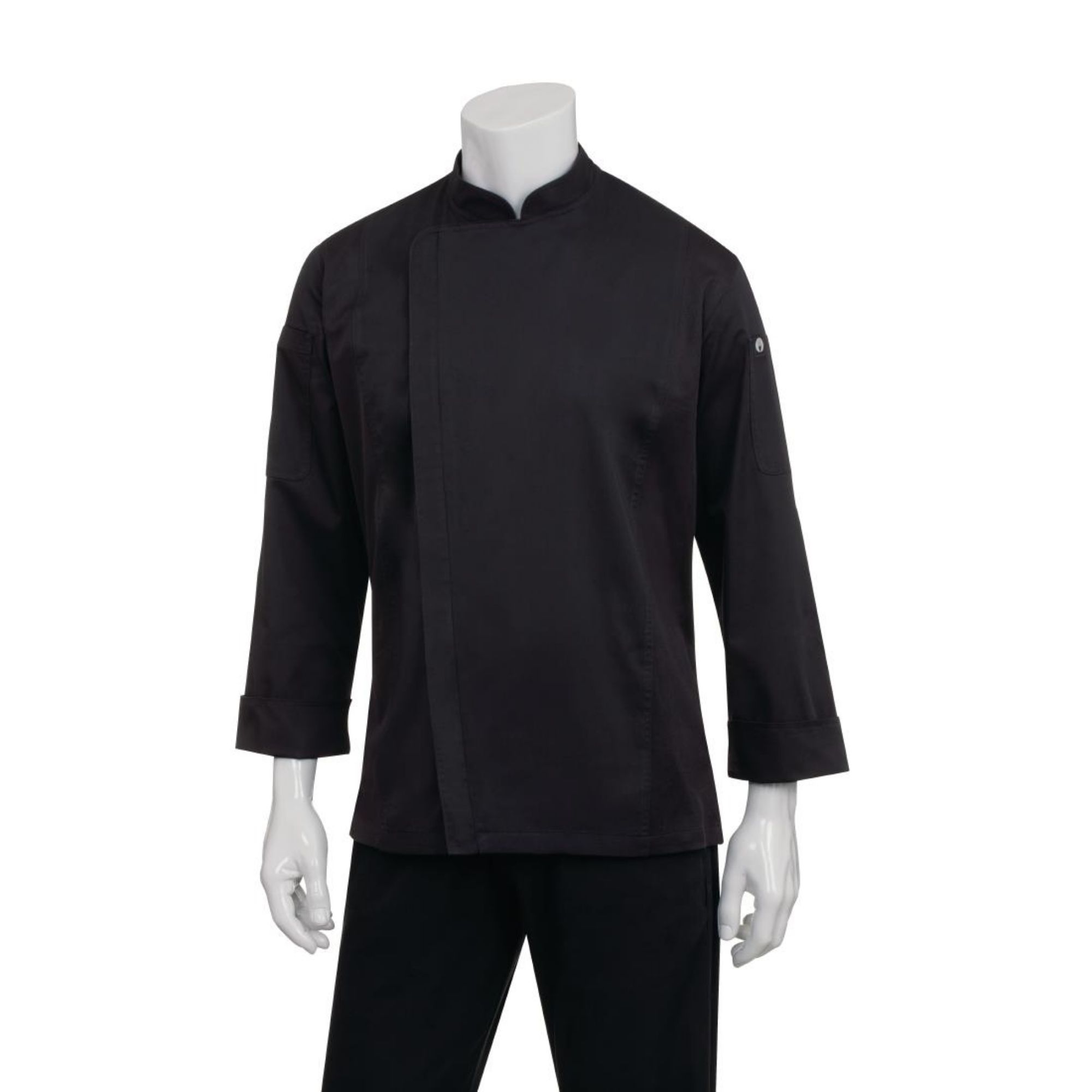 Picture of Chef Works Unisex Hartford Chef Jacket Black 3XL