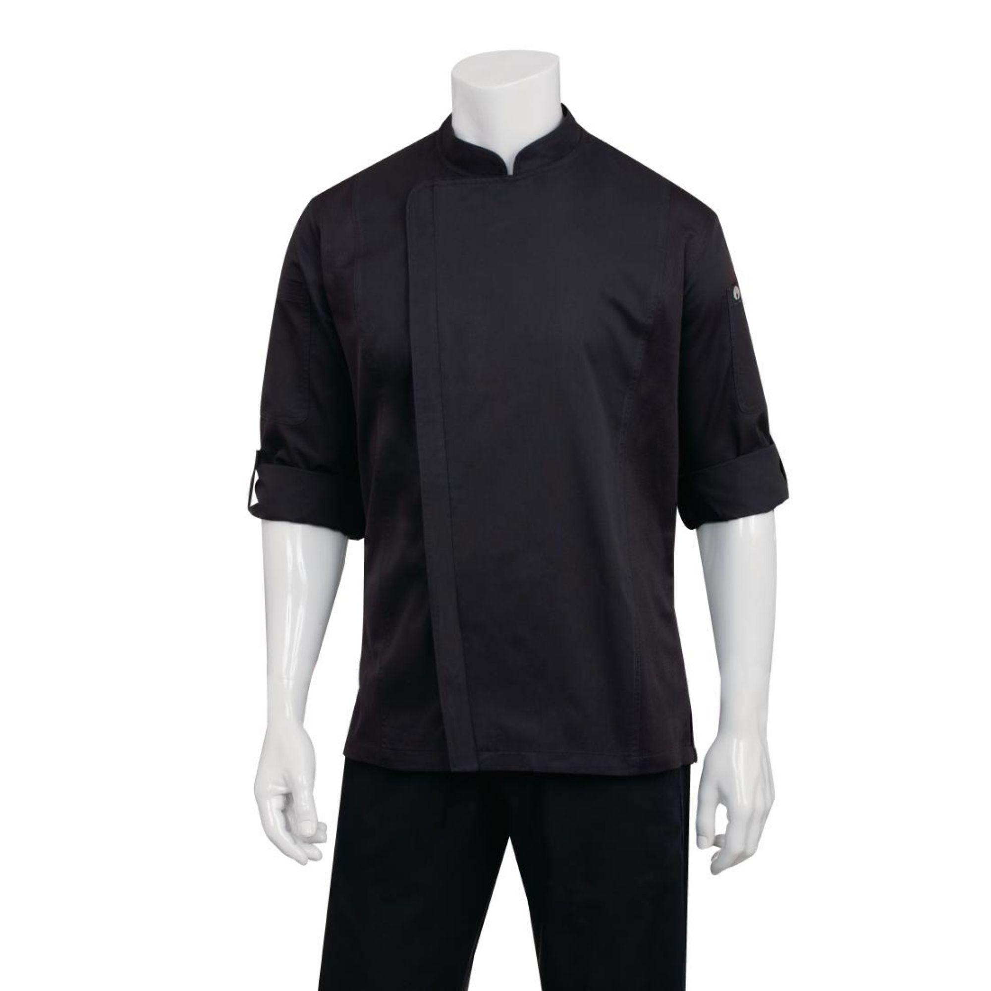Picture of Chef Works Unisex Hartford Chef Jacket Black L