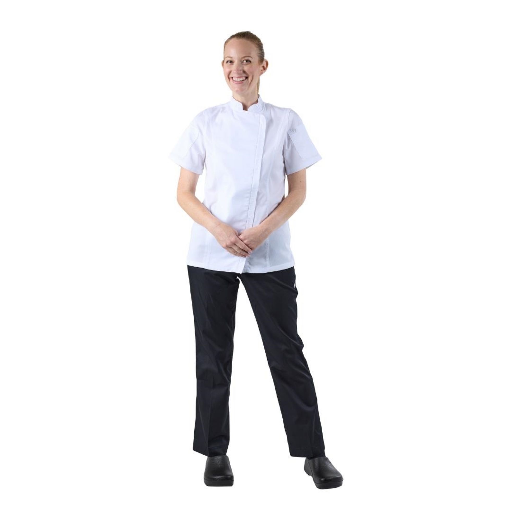 Picture of Chef Works Springfield Womens Chef Jacket White L