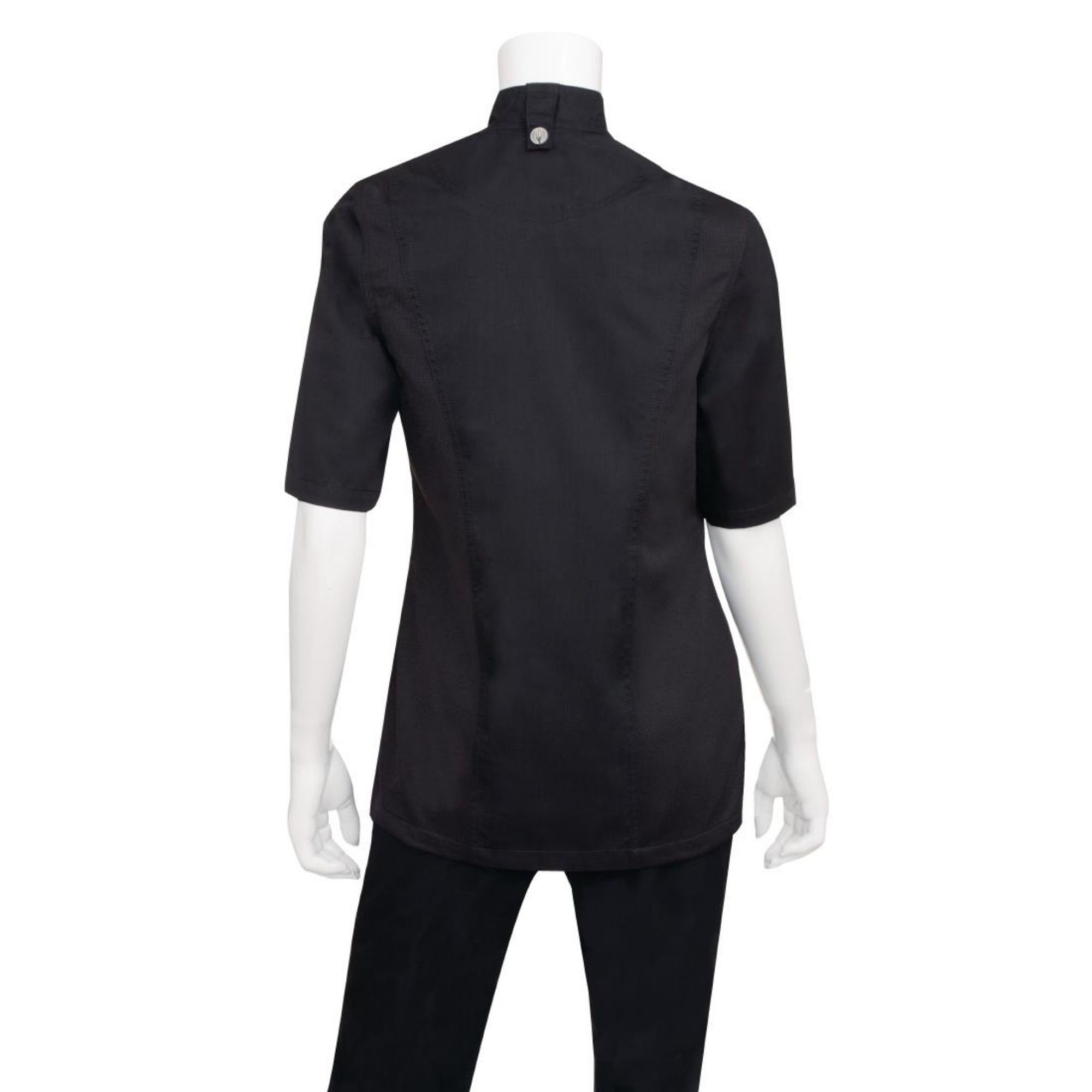 Picture of Chef Works Springfield Womens Chef Jacket Black XL