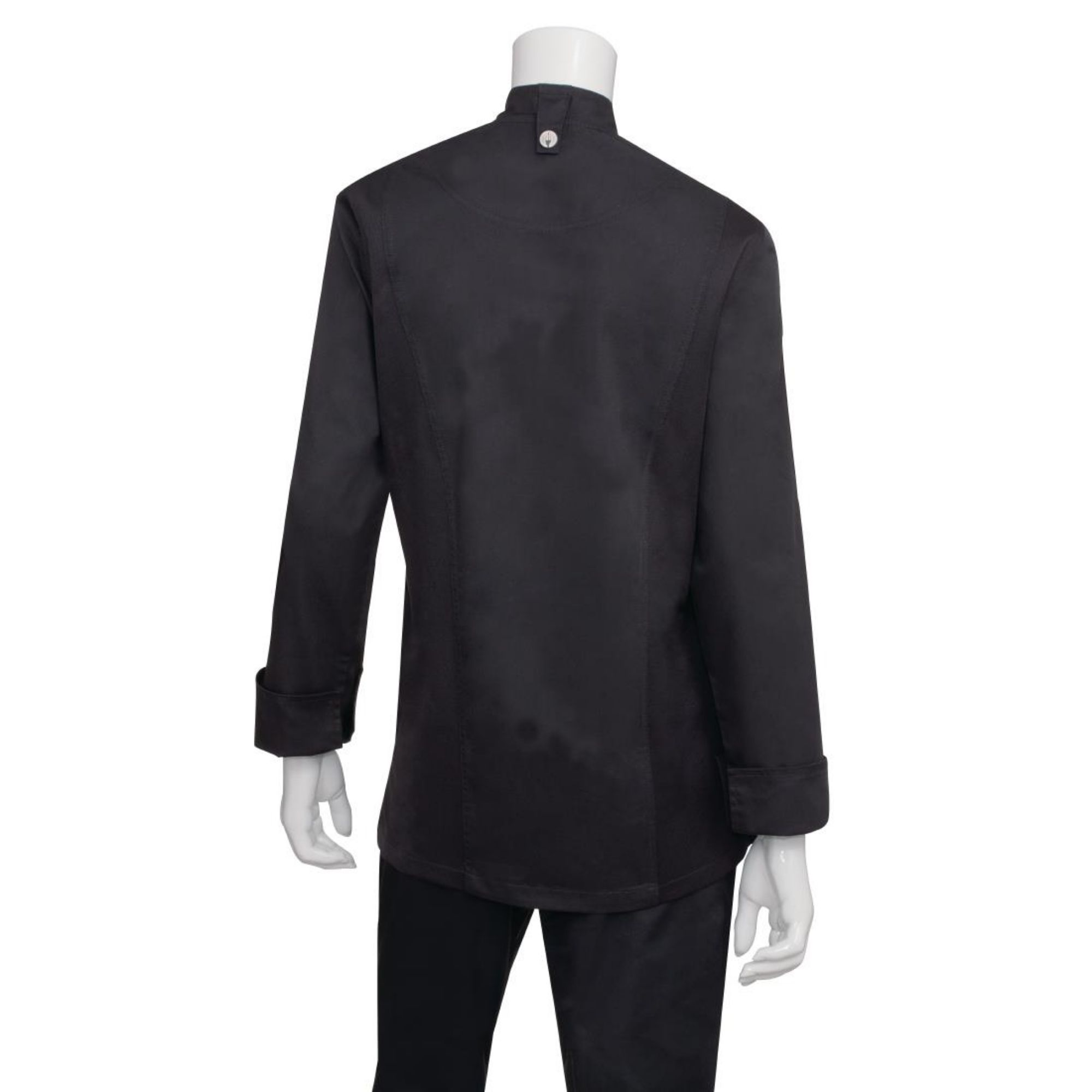 Picture of Chef Works Hartford Womens Chef Jacket Black 2XL