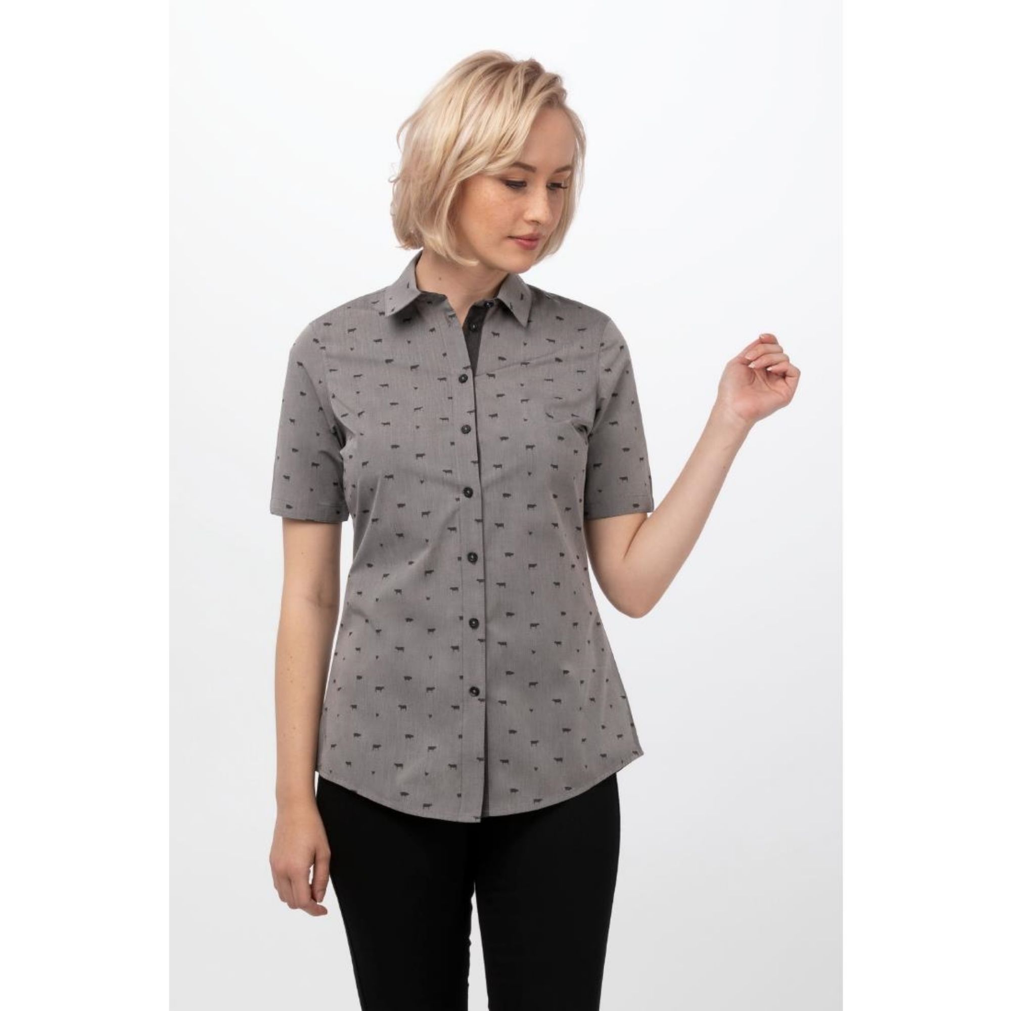 Picture of Chef Works Urban Womens Omaha Shirt XS