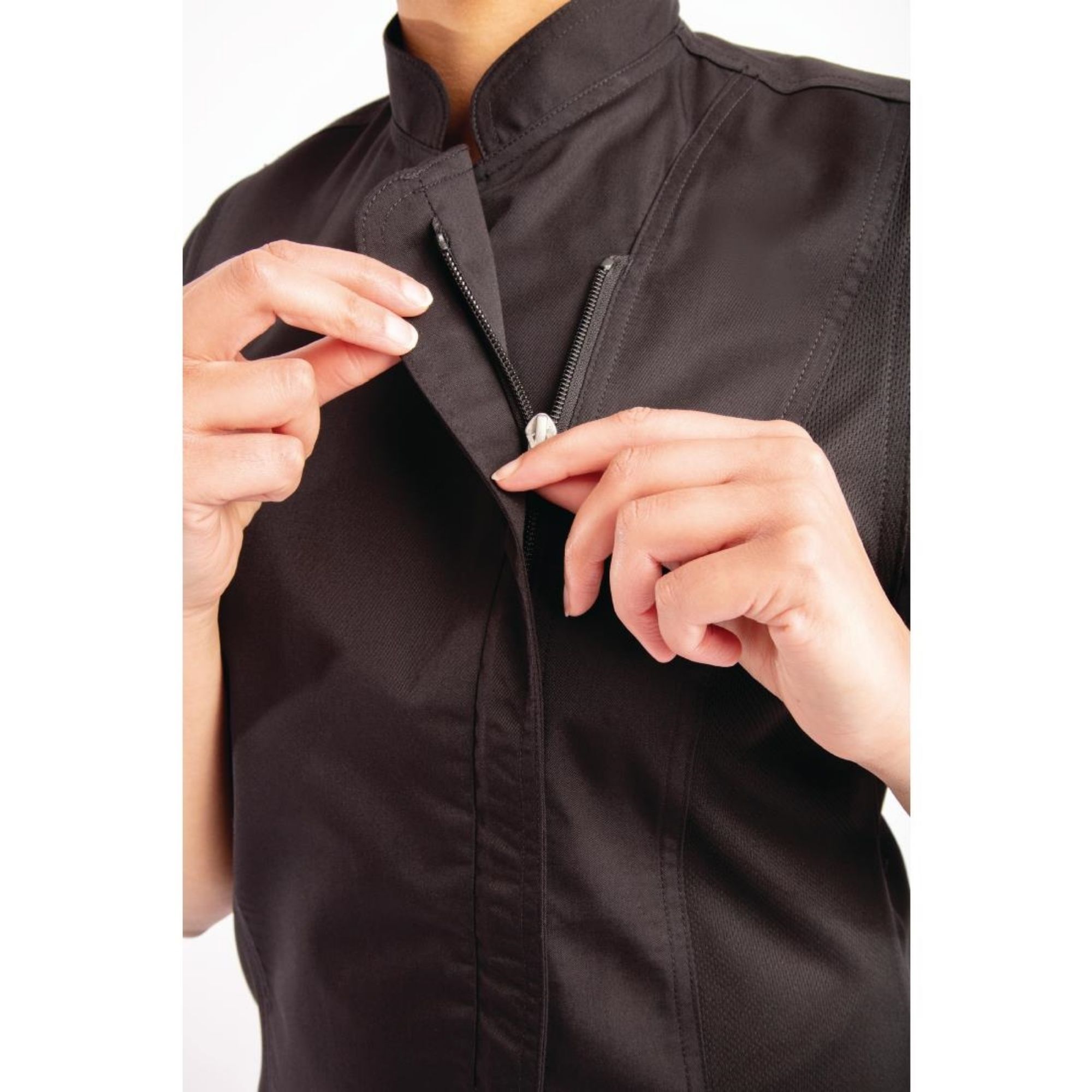 Picture of Chef Works Springfield Womens Chef Jacket Black M