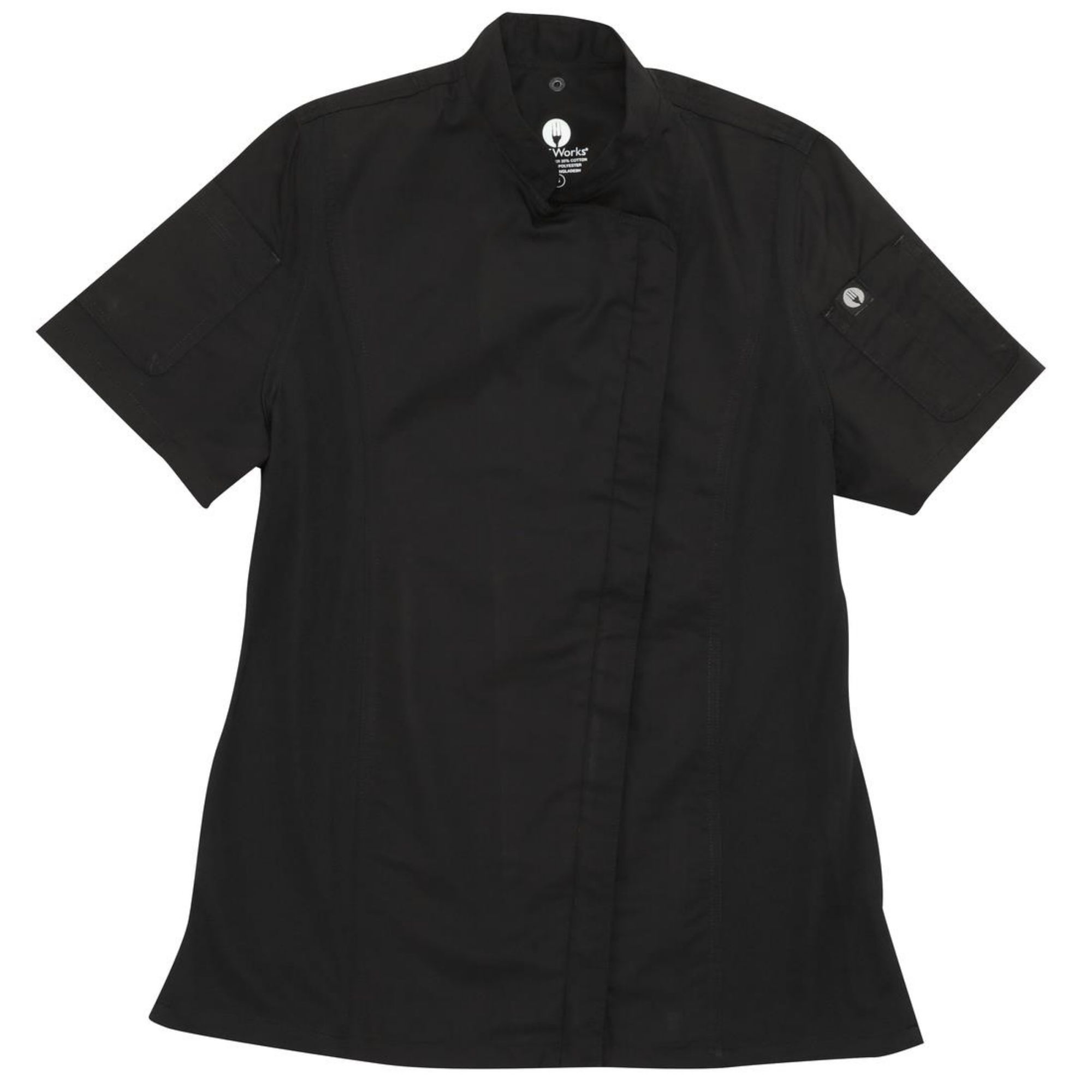 Picture of Chef Works Springfield Womens Chef Jacket Black S