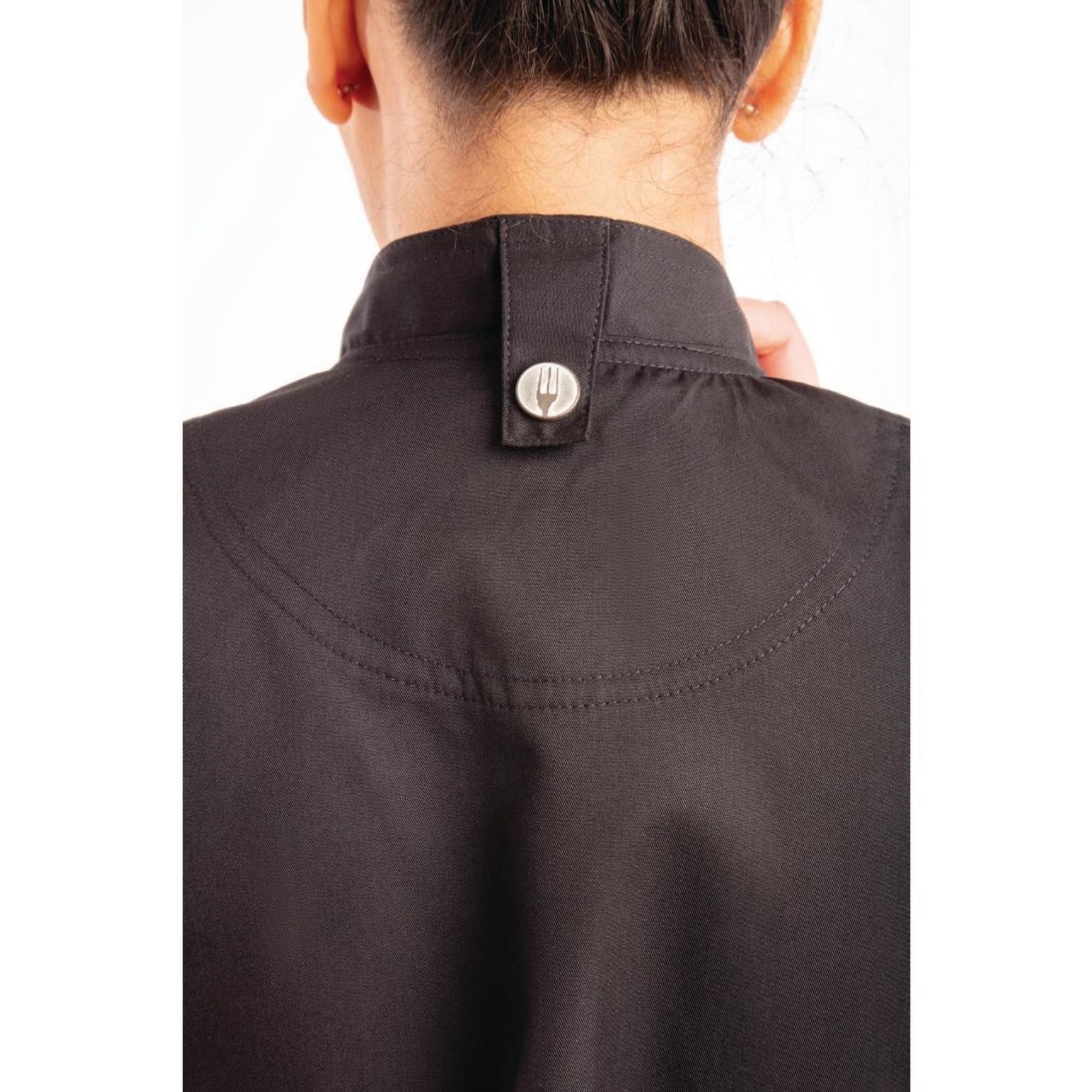Picture of Chef Works Springfield Womens Chef Jacket Black L