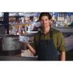 Picture of Chef Works Urban Rockford Wide Bib Apron Steel Grey