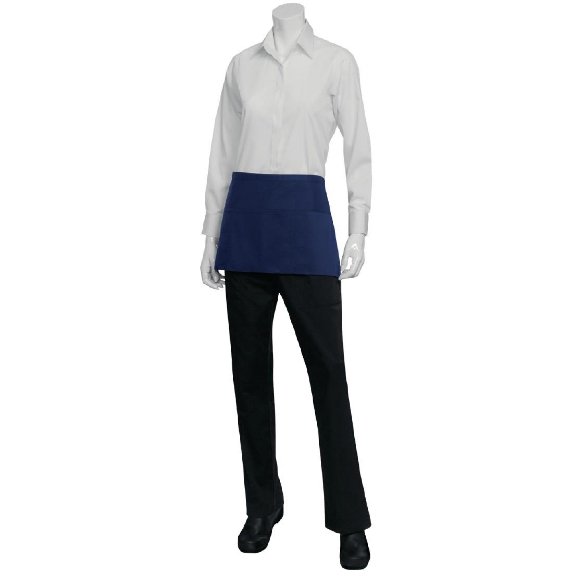 Picture of Chef Works Waist Apron Royal Blue