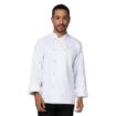 Picture of Chef Works Le Mans Recycled Unisex Chef Jacket White M