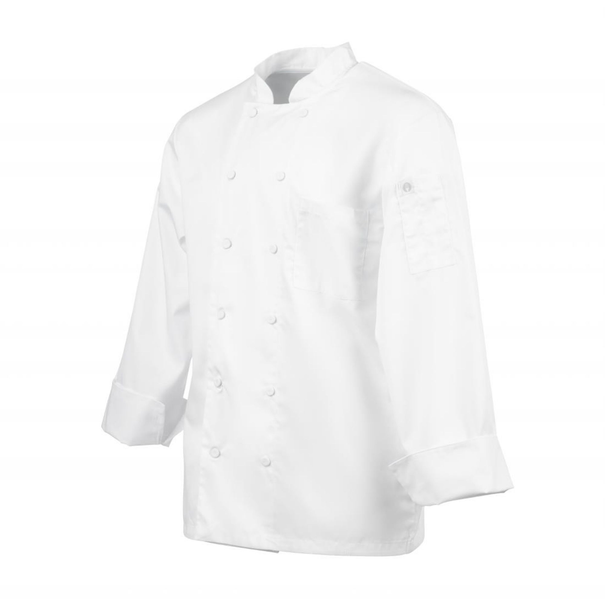 Picture of Chef Works Calgary Unisex Chef Jacket White 2XL