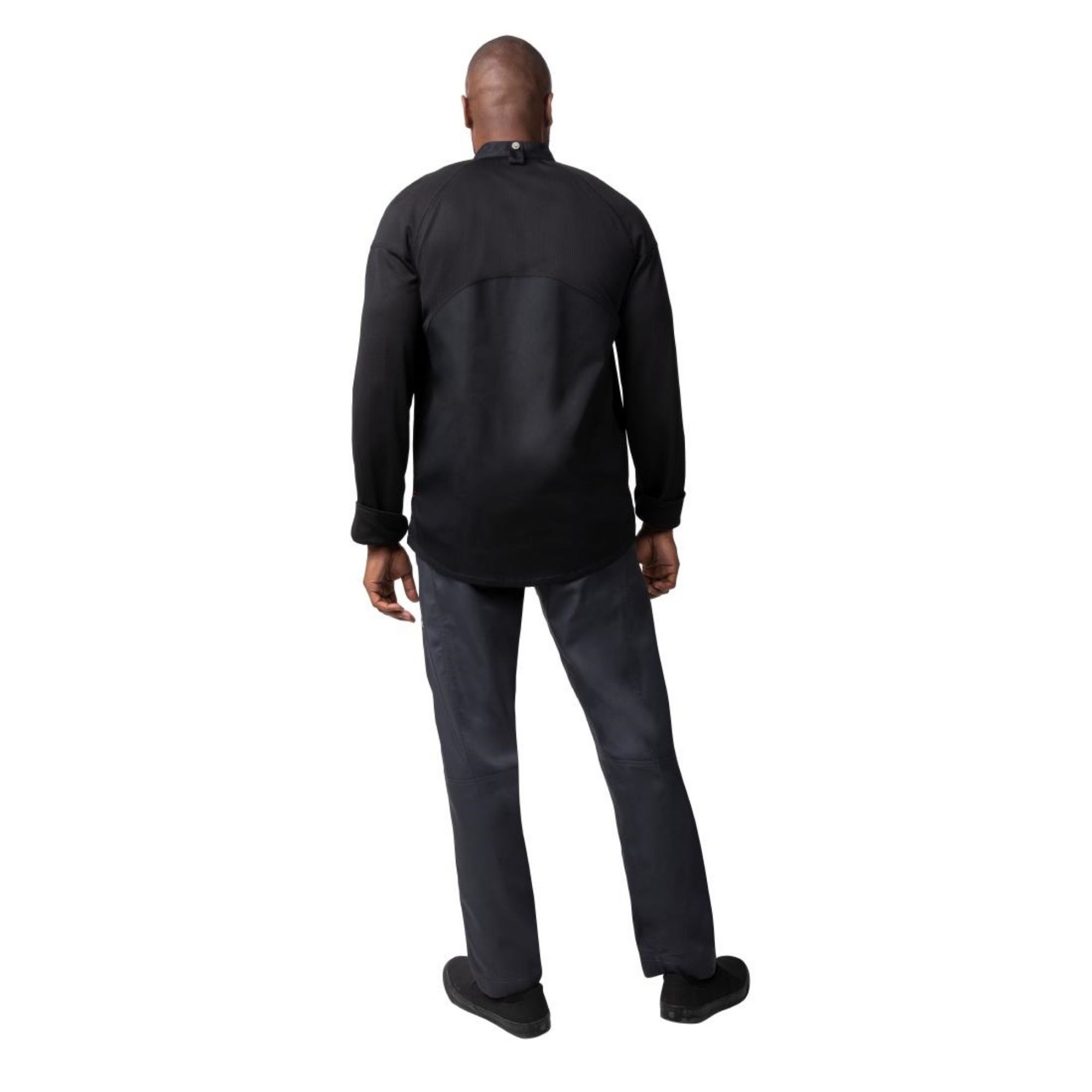 Picture of Chef Works Tulum Sustainable Unisex Chef Jacket Black 2XL