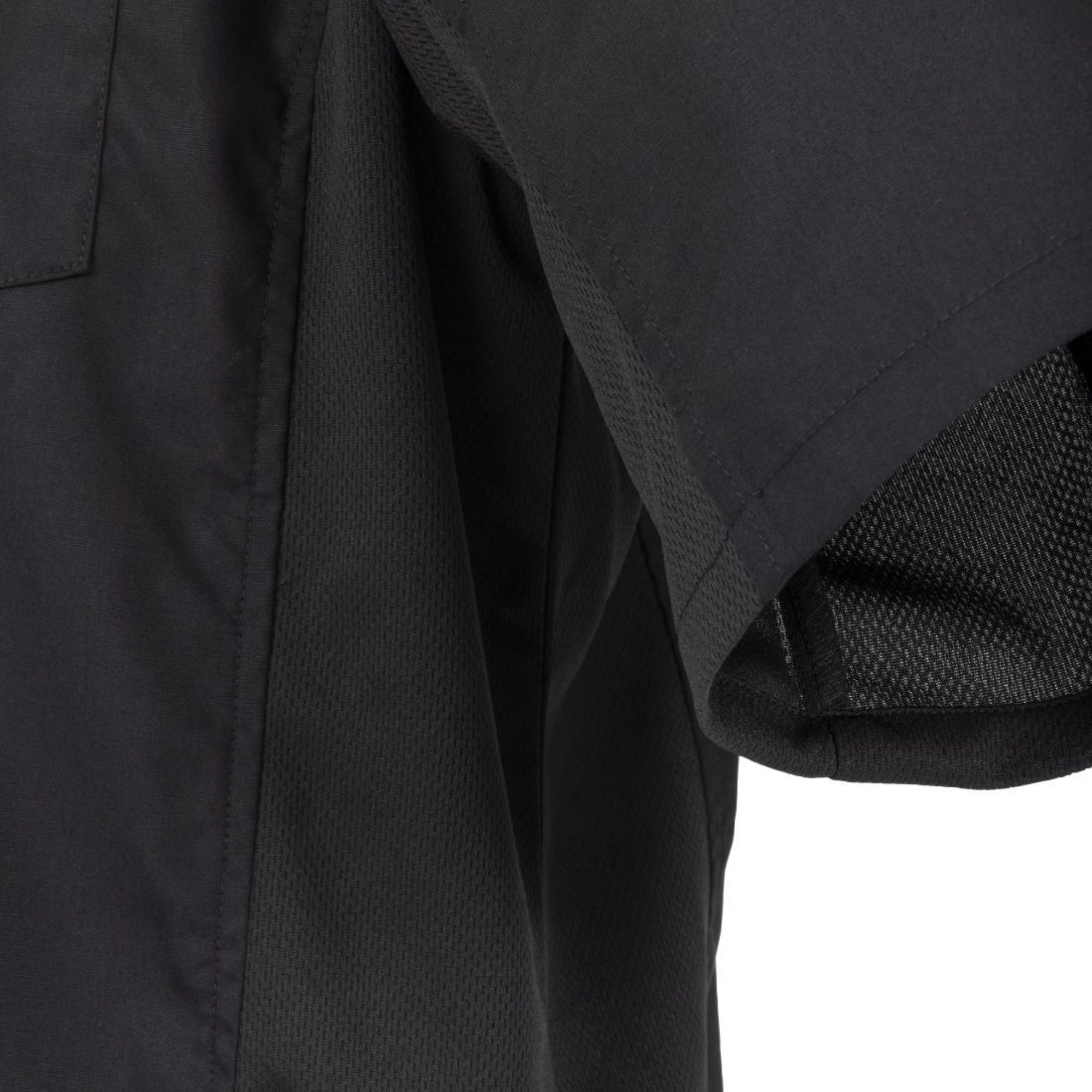 Picture of Chef Works Unisex Cool Vent Chefs Shirt Black XS